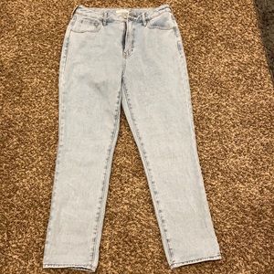 Pacsun Light Wash Mom Jean
